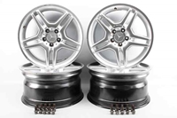 Picture of Alloy Wheel Set Mercedes Classe E (211) from 2002 to 2006 | A2114012702 | A2114012602